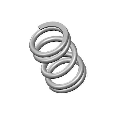 Compression Spring, O= .343, L= .50, W= .046